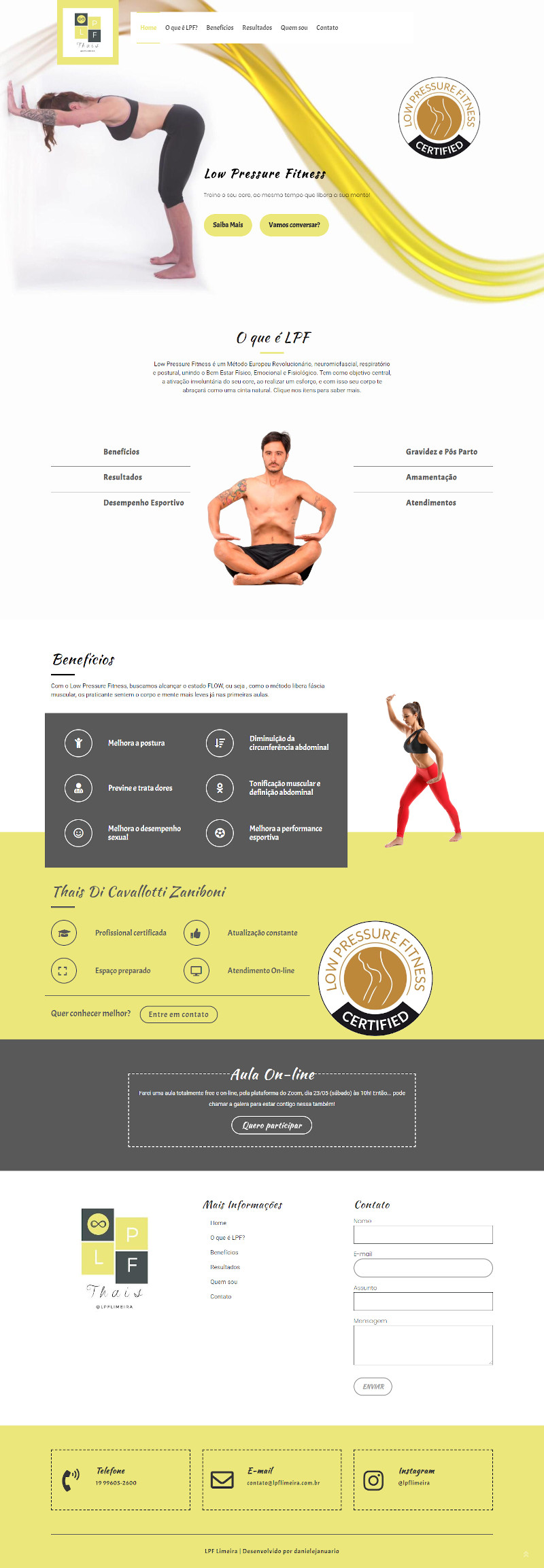 Site lpflimeira.com.br